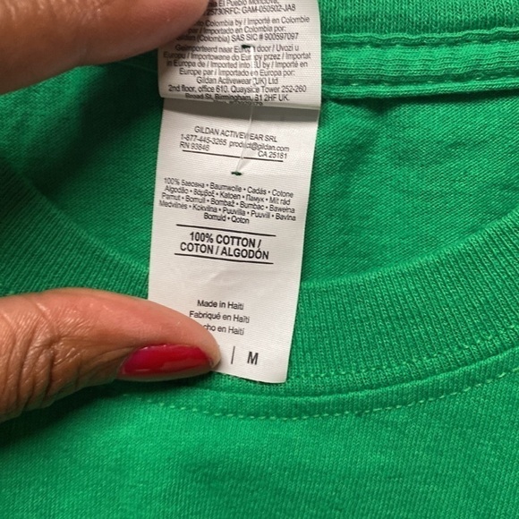 Gildan Funny Christmas Nutcracker Quote Graphic T-shirt Unisex Size M green - Picture 3 of 6